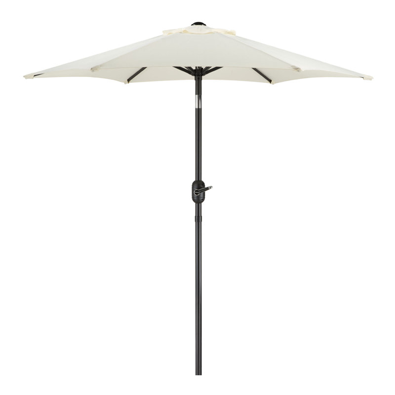 VonHaus Parasol 2M, Ivory