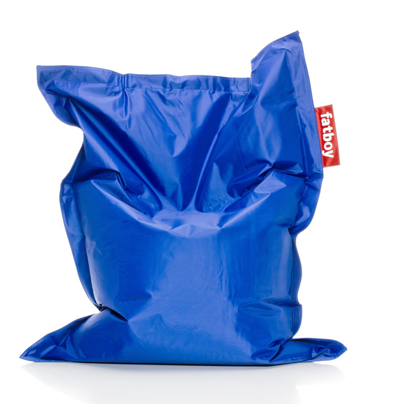 Original Slim Bean Bag Chair, 51" x 39", Dark Gray