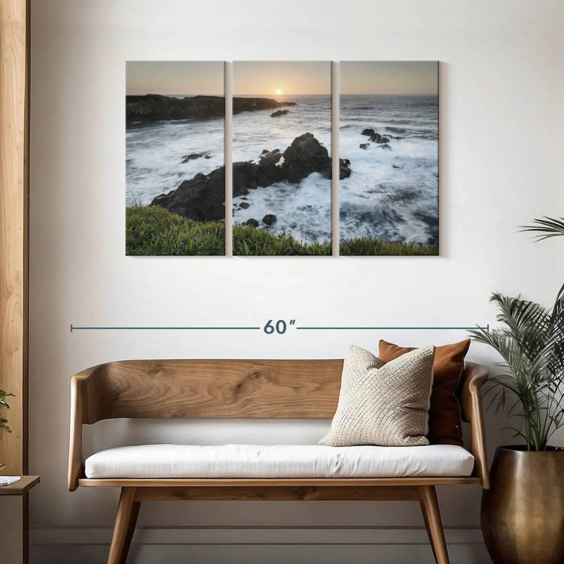 Gillard Mendocino Coast, H 28 po x l 45 po