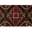 Tapis bleu unique de 3 pi 5 po x 6 pi 3 po
