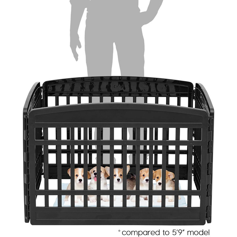 Parc pour chiots 24 po à 4 panneaux, parc pour chien, ...