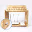 Tablette de rangement en bois en bois-128880110