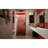 DreamLine Unidoor Plus 31 - 31.5 inch W x 72 inch H Frameless Hinged Shower Door in Matte Black-121735858-122534154