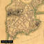 Carte de Boston, 1777, sur papier-96222074