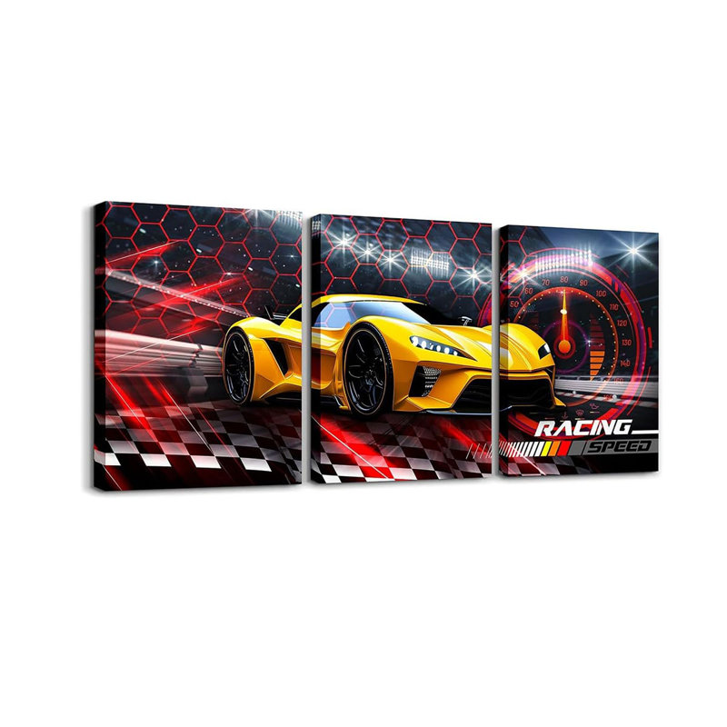 3 Piece Wrapped Canvas Print