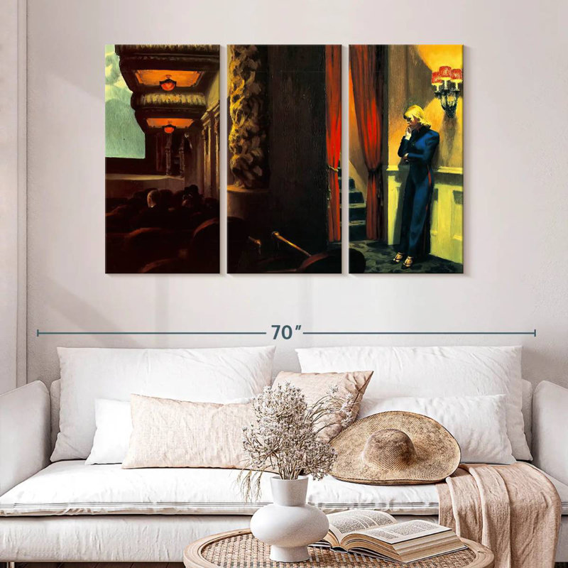 Leisha New York Movie, 32" H x 50" W