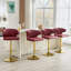 Chaise de bar moderne rotative réglable, 4 pièces-557397456-557397462-557397463