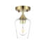 Luminaire suspendu en forme de cloche à 1 lumière Farleigh Horgeford-242842398-154569664