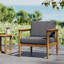 Fauteuil club en bois