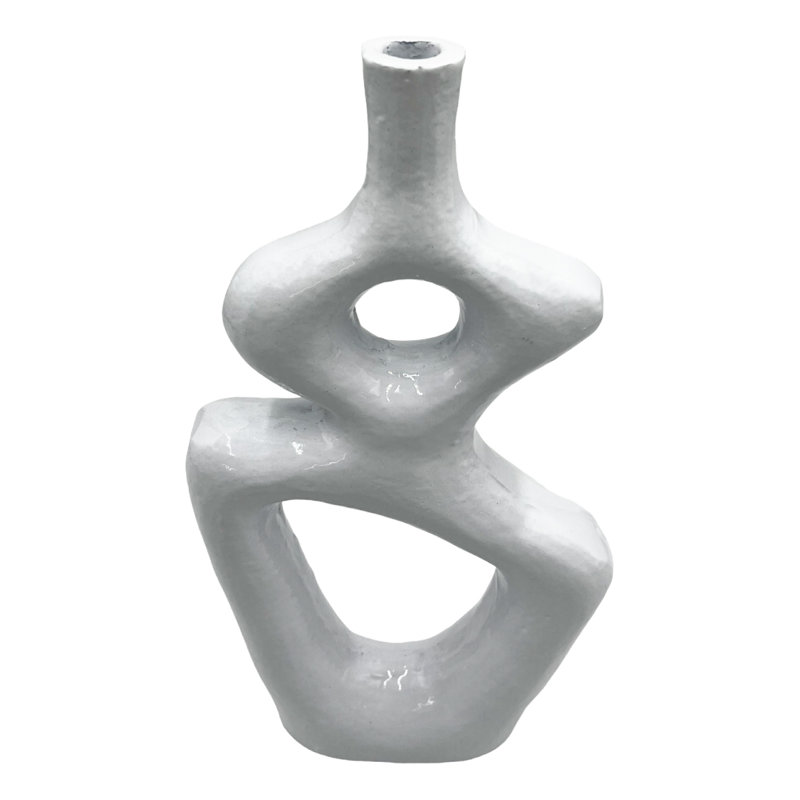 Vase de table Keyly, Blanc