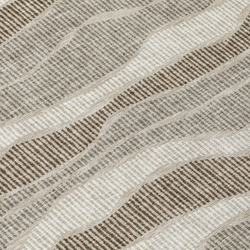Tapis intérieur / extérieur lavable à la machine Chantille ACN2849, Beige, 1 pi 8 po x 2 pi 6 po