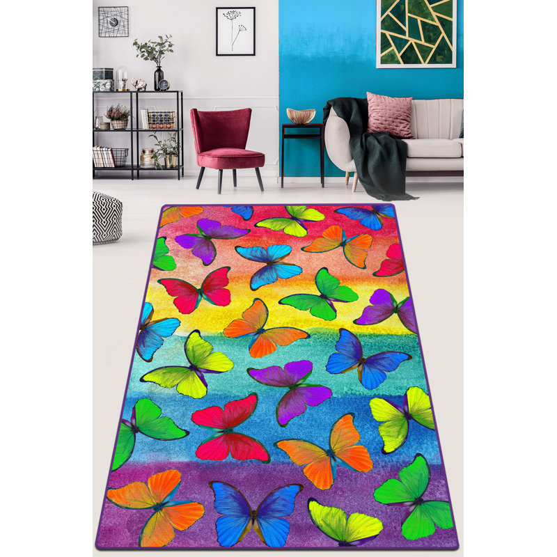 High-Quality Hall Carpet, 31.5 x 39.4 inches | 100% Polyester, Total Thickness: 0.39 inches | Antibacterial, Non-Slip Underside, Machine Washable | Perfect for Living Room & Entryway Décor