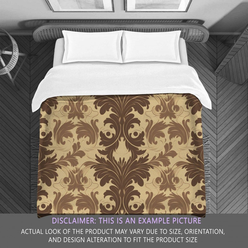 Machine Printed Comforter, King