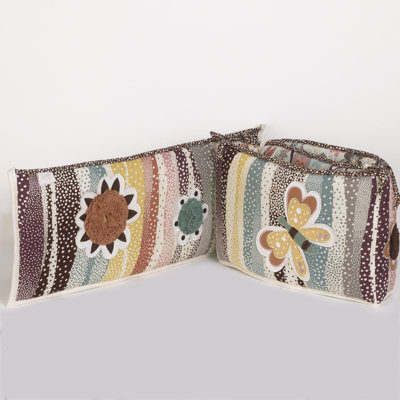 Raby No Pattern Crib Bumper