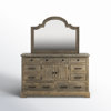 Hillmar 9 - Drawer Dresser with Mirror
