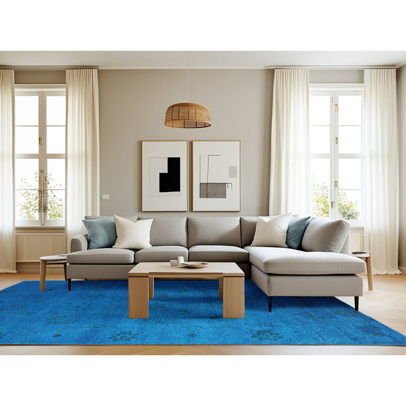 Anitza Floral Indoor Rug, Rectangle 8' x 12'