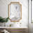 Laritha Bathroom/Vanity Mirror with Wood Frame-316077310-296611955