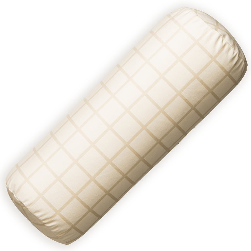 Coussin Mini Grid, 39 po x 8 po, Bourre en polyester, Coton