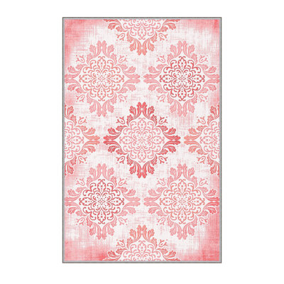 Premium Hall Carpet, 100% Polyester, 39.4 x 59.1 inches | 8 mm Pile Height, 650 g/m² | Antibacterial, Non-Slip PVC Felt Dot Underside, Machine Washable | 3D Digital Print, Durable & Stylish for Home Decor