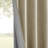 Leming 100% Polyester Burlap Blackout Curtains for Bedroom Grommets Curtains 2 Panels Set-719486193-719485965