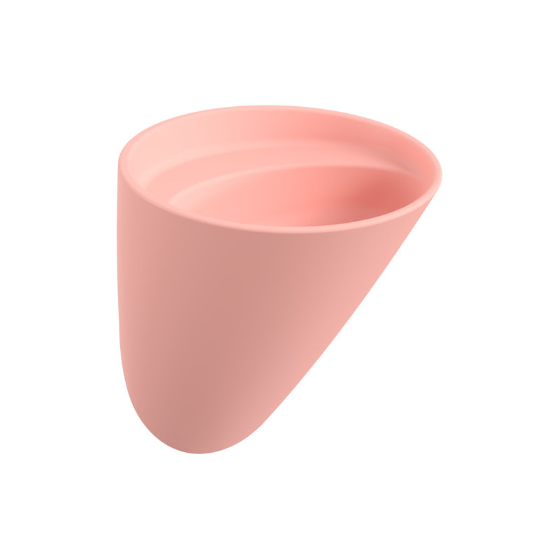 Venezia Monoblock Basin 0TH - 73x54x47cm, Matte Salmon