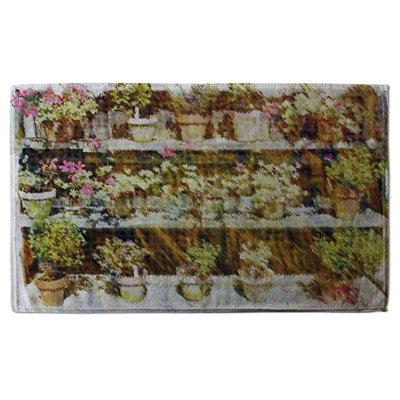 Cotton Floral Tea Towel Kitchen Towel