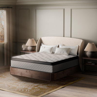Evann  Three Sizes (10"/12"/14") Medium Firm Innerspring Mattress with Cooling Gel Foam, Anti-Static & Hypoallergenic for Healthy Sleep – Triple-Certified (CertiPUR-US, OEKO-TEX, SGS)