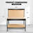 63" Tools Cabinet Working Tables Workbench Tool Storage Workshop Table With Drawers And Pegboard