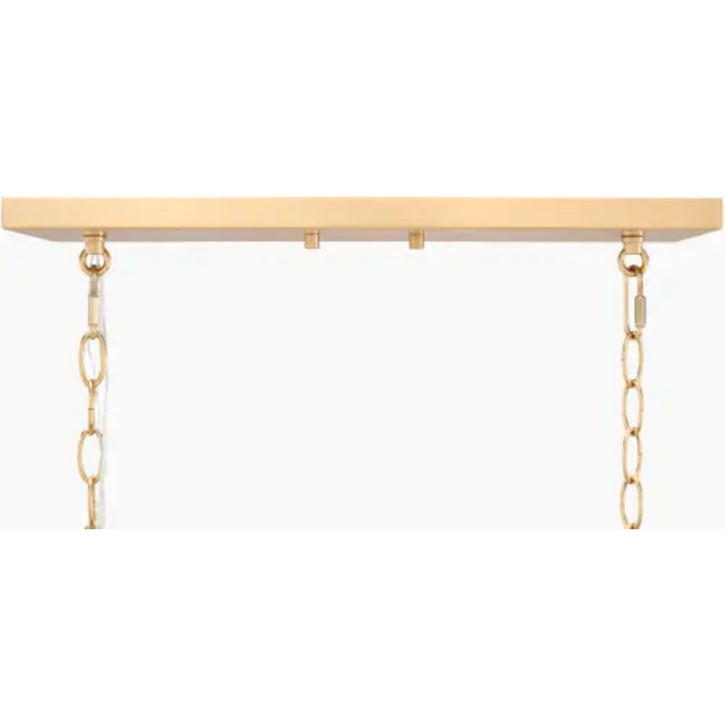 Poirier Chandelier, Brass