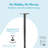 Pacifica Basic In-Ground Post Pewter-45393471