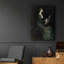 Portrait rétro - reproduction sur toile tendue-2140998717