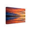 « coucher de soleil sur le lake », reproduction de photo sur toile tendue-32718633