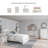 Beamond Upholstered Panel Storage Bed-72301764