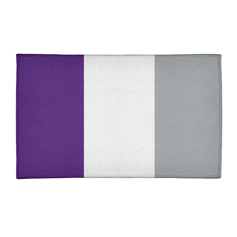 Tapis mauve/gris, Rectangle 2 pi x 3 pi