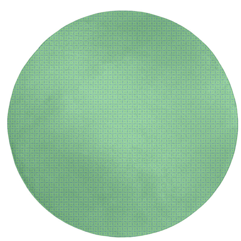 Tapis de zone verte reg patterns napperon, Rond 5 pi