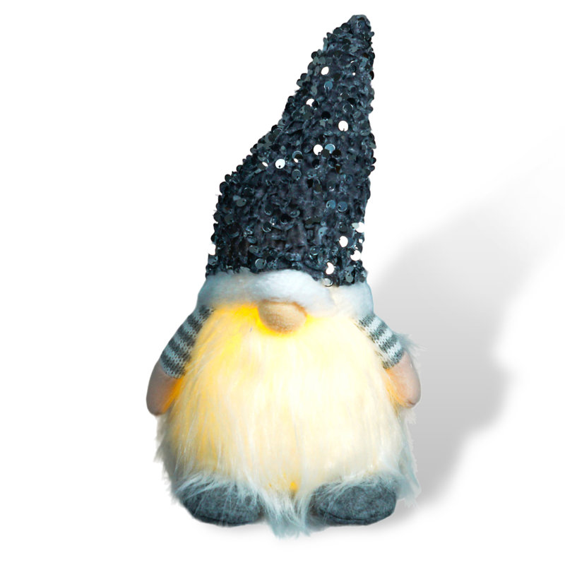 Henault Christmas Stuffed Holiday Accent, Silver