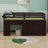 Loft Bed With Drawers And Shelf-459839317