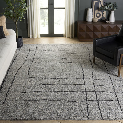 Tapis abstrait tissé à la main Natura