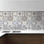 Acker Abstract Non-Wall Damaging Tile Decal