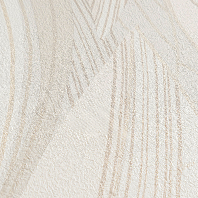Galerie Horizon Flowing Leaf Wallpaper, Cream