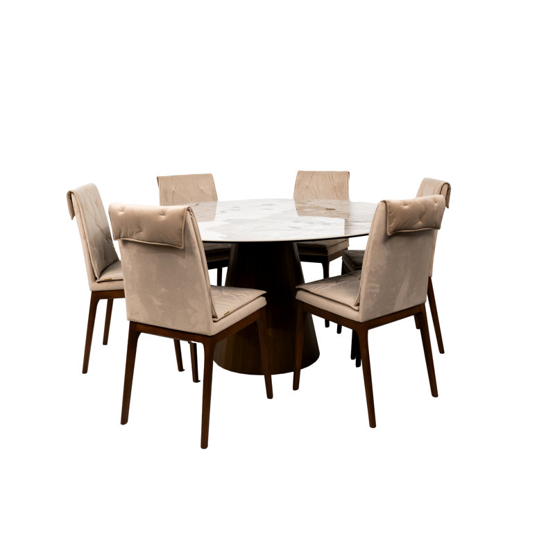 Antis 6 - Person Dining Set