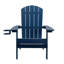 Chaise Adirondack pliante en plastique Tranquilo Depot-70080769