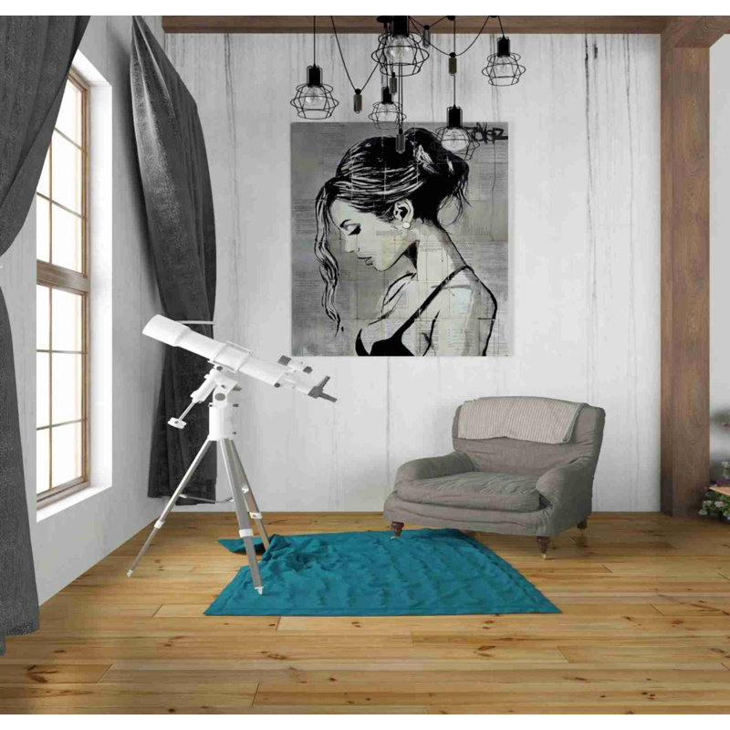 Being par Loui Jover - impression sur toile tendue, H 30 po x l 26 po x P 1,5 po