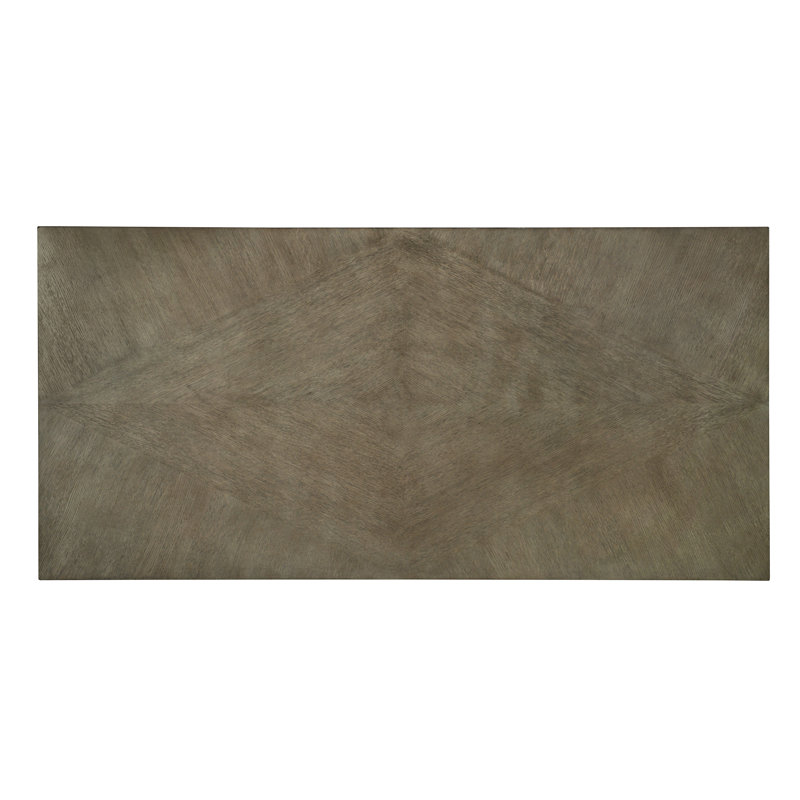 Casa Bella Dining Table, Timber Gray/Charbrown , 108" L x 44" W