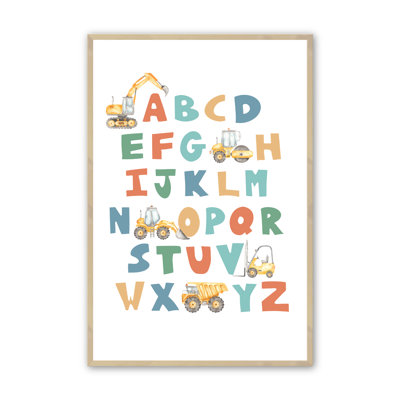 Demarious Construction Alphabet par Lauren Thomas