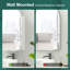 60 Wx 70 H cm Arched 2 Door Mirror Cabinet-738063466