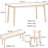 Solid Wood Dining Table Set