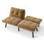 Canapé-lit pliant convertible gris-152424451-152424452