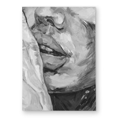 Luscious Lips - Bedroom Figurative Outdoor Area Rug for Decor