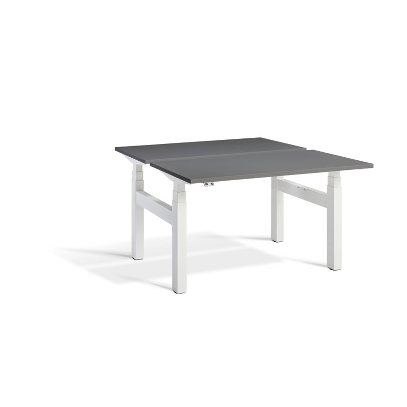 Triche Adjustable Metal Base Standing Desk